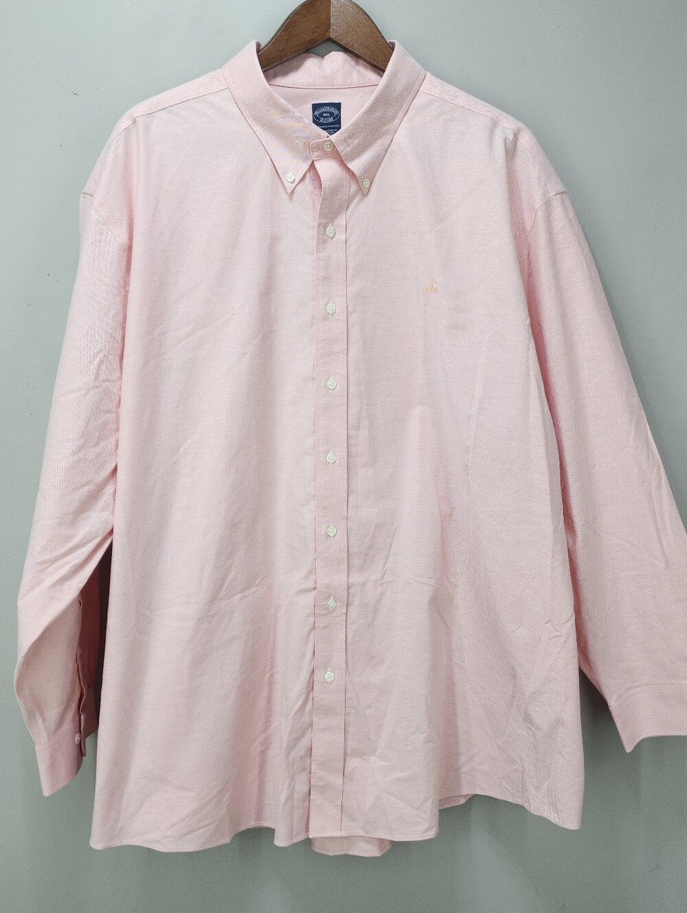 Brooks Brothers Original Polo Shirt Non-Iron Stretch Cotton Button-Down Shirt